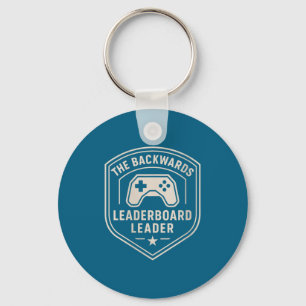 Porte-clés Classement Badge Blague de Noob Drôle pour Femmes 