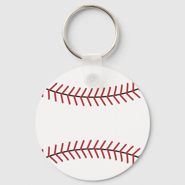 Porte-clés Classic Baseball Keychain Gift (Recto)