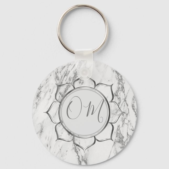 Porte-clés Classic Elegant Marble OM (Recto)