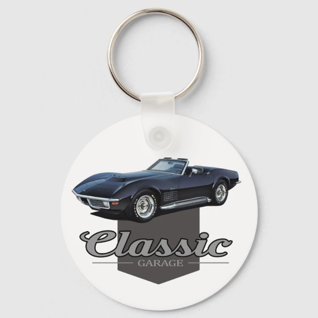 Porte-clés Classic Garage Corvette (Recto)