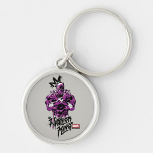 Porte-clés Classique Avengers   Black Panther Warrior King