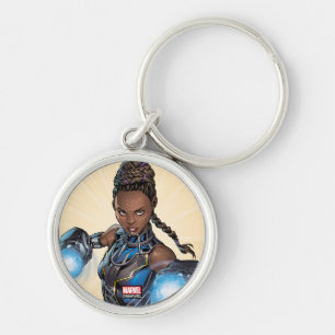Porte-clés Classiques Avengers   Shuri Saut avec gantelets