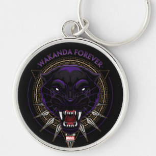 Porte-clés Classiques Avengers   Wakanda Forever Emblème Pant