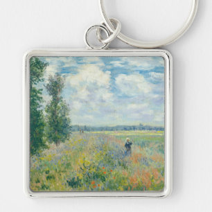 Porte-clés Claude Monet - Champs de coquelicots près d'Argent