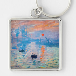 Porte-clés Claude Monet - Impression, lever de soleil