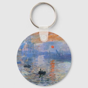 Porte-clés Claude Monet Impression Sunrise Classic Peinture