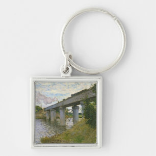 Porte-clés Claude Monet   le pont de chemin de fer à