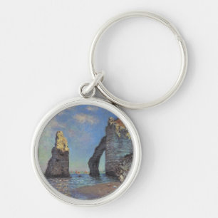 Porte-clés Claude Monet les falaises aux cadeaux de destin d'