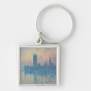 Porte-clés Claude Monet Les maisons du Parlement Coucher de s