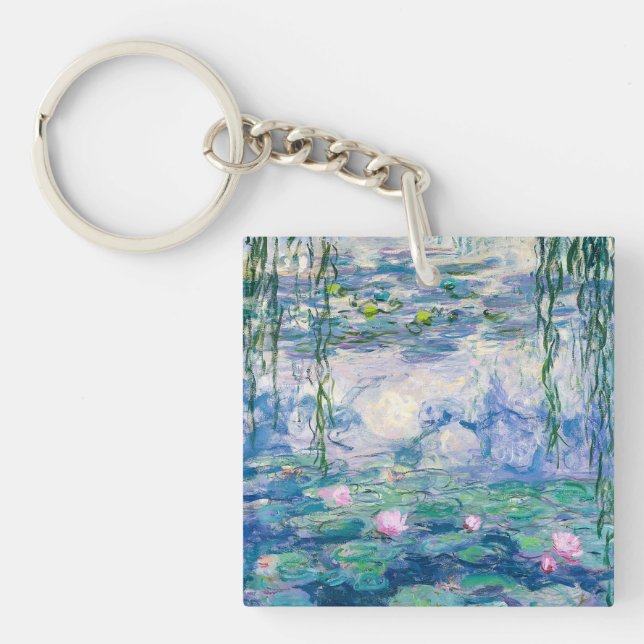 Porte-clés Claude Monet - Nénuphars (Devant)