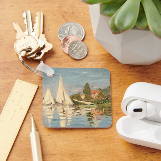 Porte-clés Claude Monet | Regatta at Argenteuil, c.1872 (Bureau)