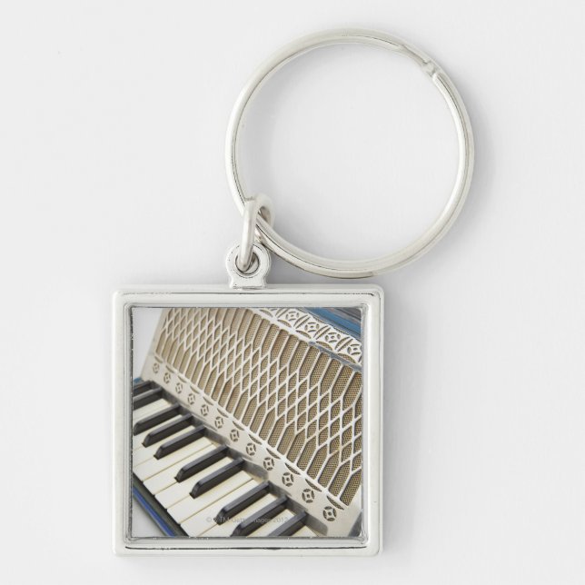 Porte-clés Clavier antique d'accordéon (Devant)