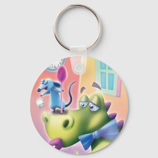 Porte-clés Clavier de dragon (Recto)