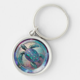Porte-clés Clavier de tortue "Mosaic Sea Collection"