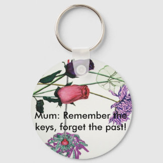 Porte-clés Clavier fleuri pour mamans