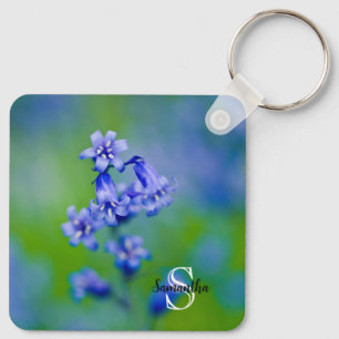 Porte-clés Clavier floral Bluebell