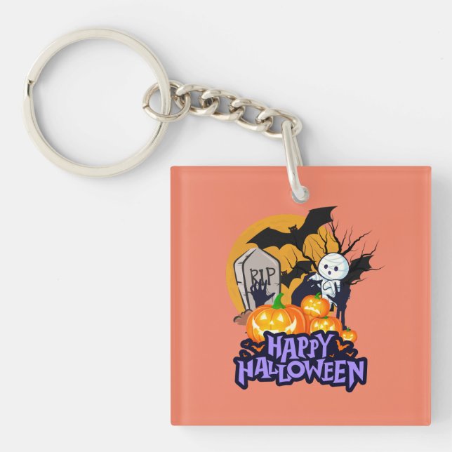 Porte-clés Clavier HalloweenSpirit (Devant)