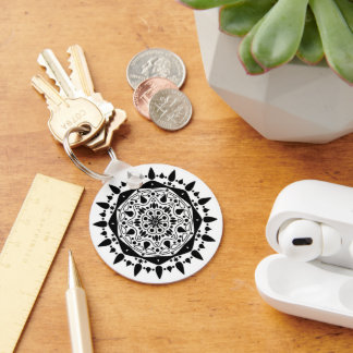 Porte-clés Clavier Mandala