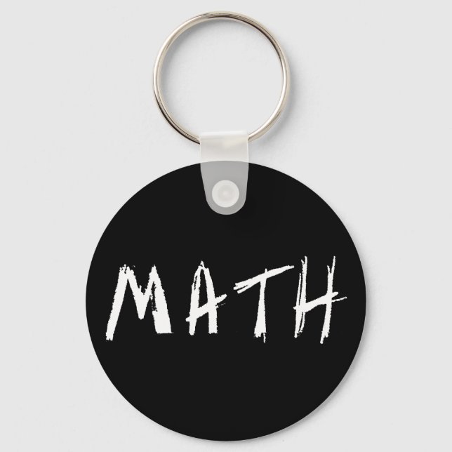 Porte-clés Clavier mathématique (Recto)