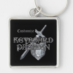 Porte-clés Clavier Paladin MMORPG Porte - clé