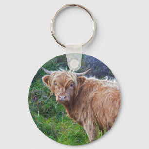 Porte-clés Clavier pour vache Young Highland