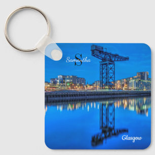 Porte-clés Clé Finnieston Crane, Glasgow, Écosse
