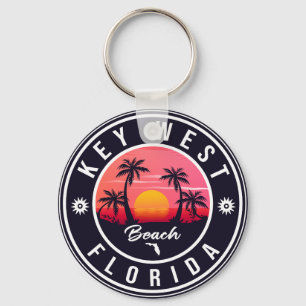 Porte-clés clé ouest Floride Sunset Vacances Souvenirs