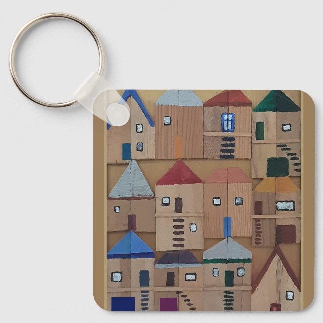 Porte-clés Clés de maison ou d'appartement (Recto)