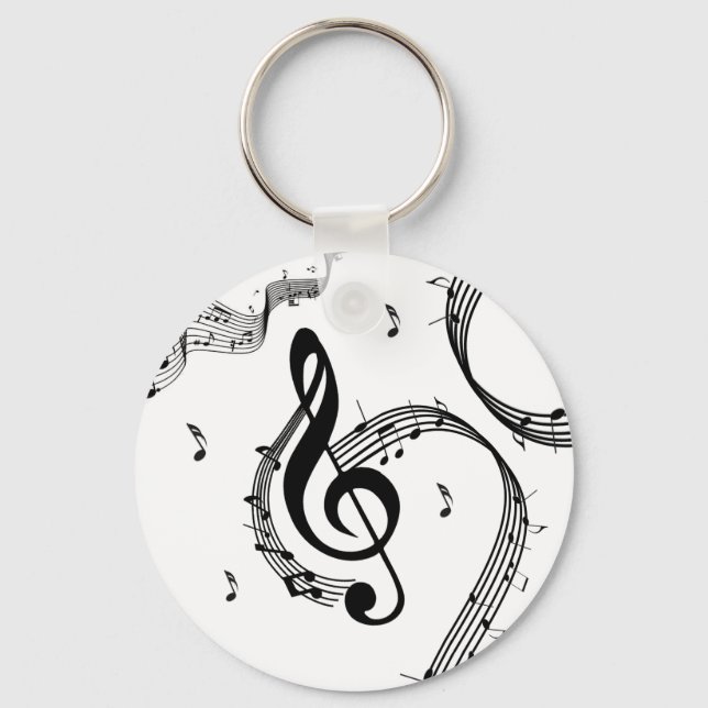 Porte-clés Climactic G Clef (Recto)