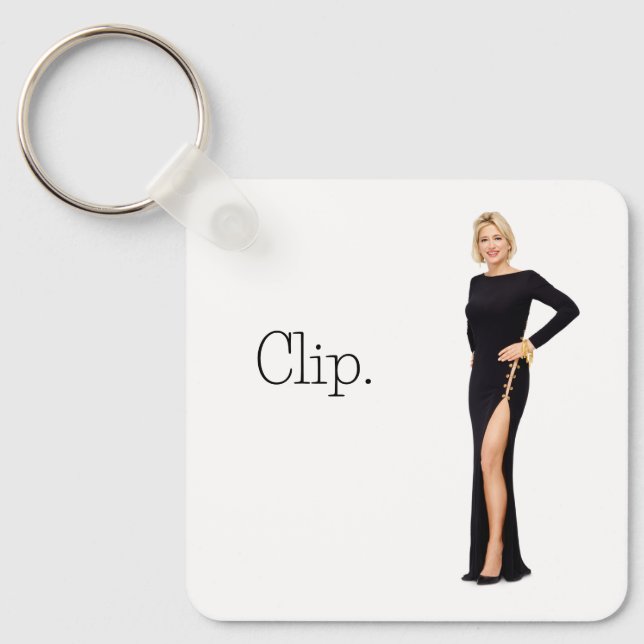 Porte-clés Clip Dorinda Porte - clé Rhony (Recto)