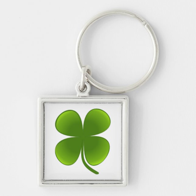 Porte-clés Clover à quatre feuilles - Porte - clé (Devant)