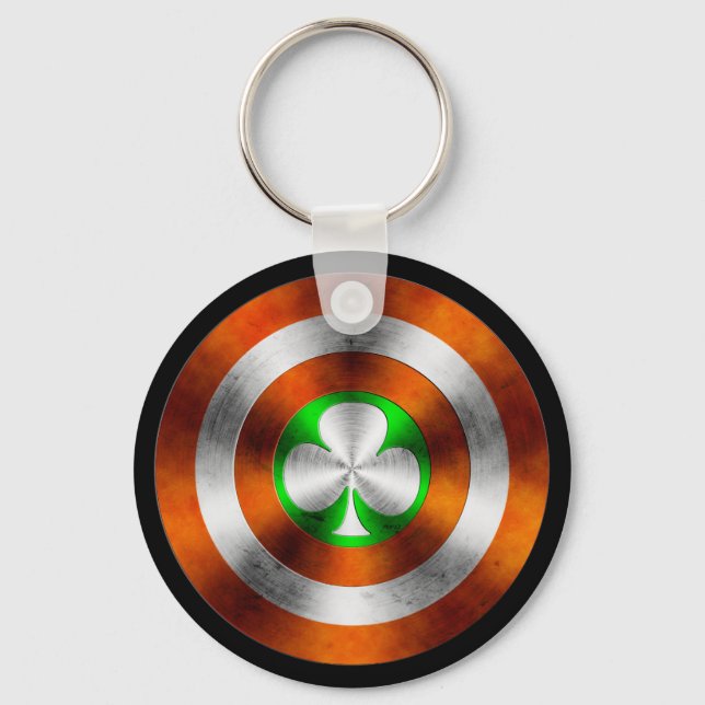 Porte-clés Clover d'Irlande (Recto)