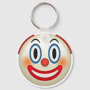 Porte-clés Clown fou Emoji