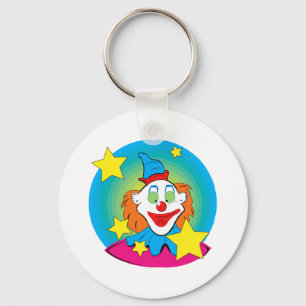 Porte-clés Clown seeing stars