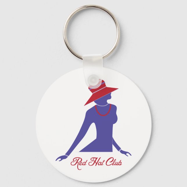 Porte-clés Club Casquette rouge (Recto)