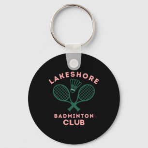 Porte-clés Club de badminton mignon de Lakeshore Preppy Graph