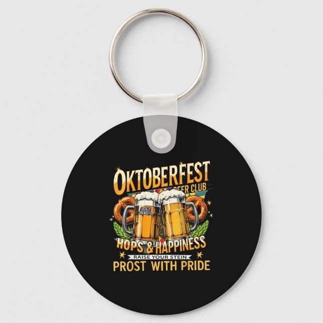Porte-clés Club de bière Prost avec fierté Cadeau Équipe de b (Recto)