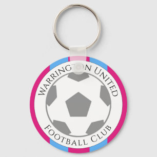 Porte-clés Club de football Claret & Blue