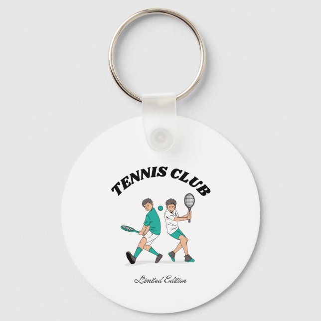 Porte-clés Club de tennis (Recto)