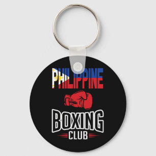 Porte-clés Club philippin de boxe drapeau