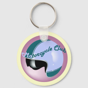 Porte-clés club vintage de moto