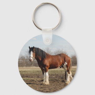 Porte-clés clydesdale