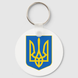 Porte-clés COA de l'Ukraine