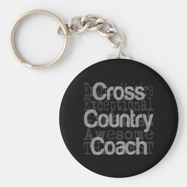 Porte-clés Coach cross-country Extraordinaire (Devant)