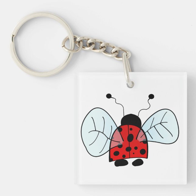 Porte-clés Coccinelle (Devant)
