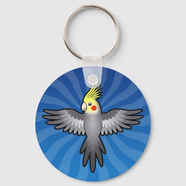 Porte-clés Cockatiel (Recto)