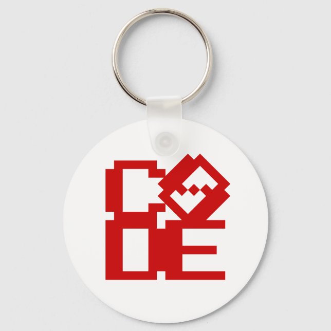 PORTE-CLÉS CODE (Recto)