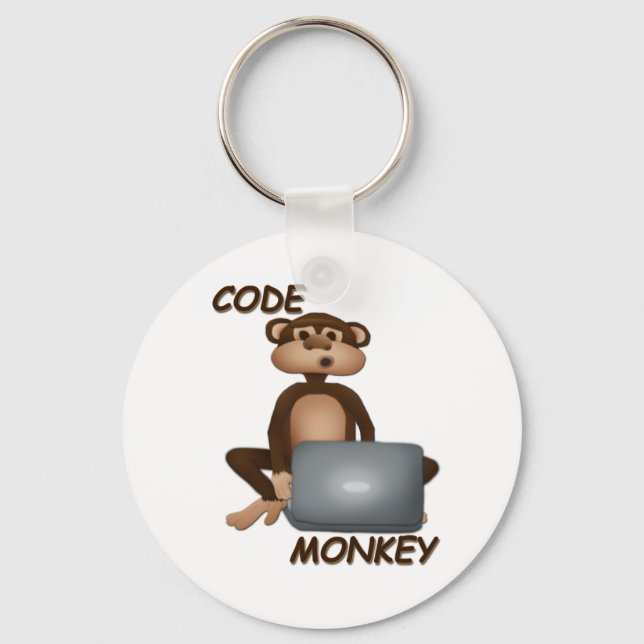 Porte-clés Code Monkey (Recto)