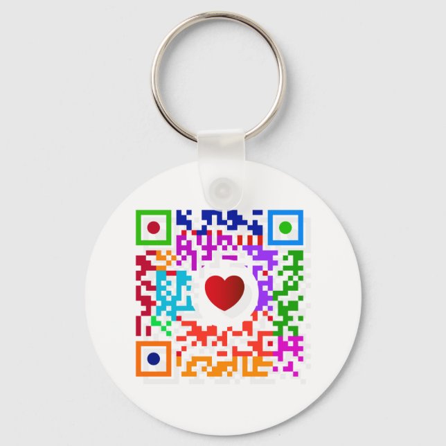 Porte-clés Code QR (Recto)