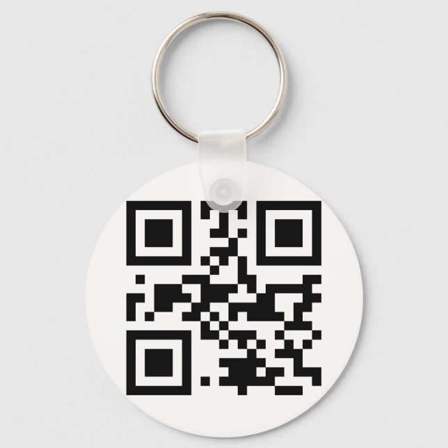 Porte-clés Code QR "ATHÉISTE" (Recto)